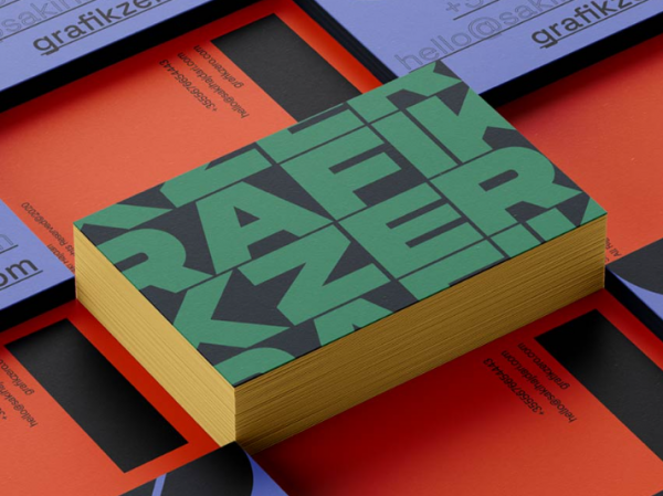 Kombinasi tipografi dan gambar